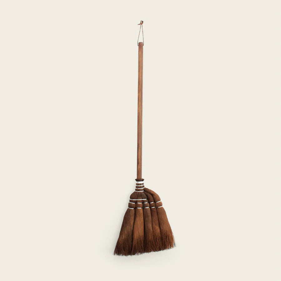 Broom with Short Japanese Cypress Broomstick